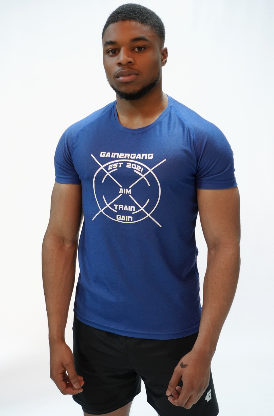Men's Exordium Aim-Marker T-Shirt - Blue Horizon