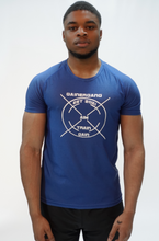 Load image into Gallery viewer, Men&#39;s Exordium Aim-Marker T-Shirt - Blue Horizon
