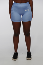 Load image into Gallery viewer, Women&#39;s Exordium Performance Shorts - Frozen Fjord Blue freeshipping - Gainergang
